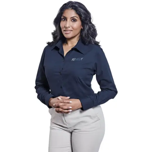 Ladies Long Twill Moderna Main Navy